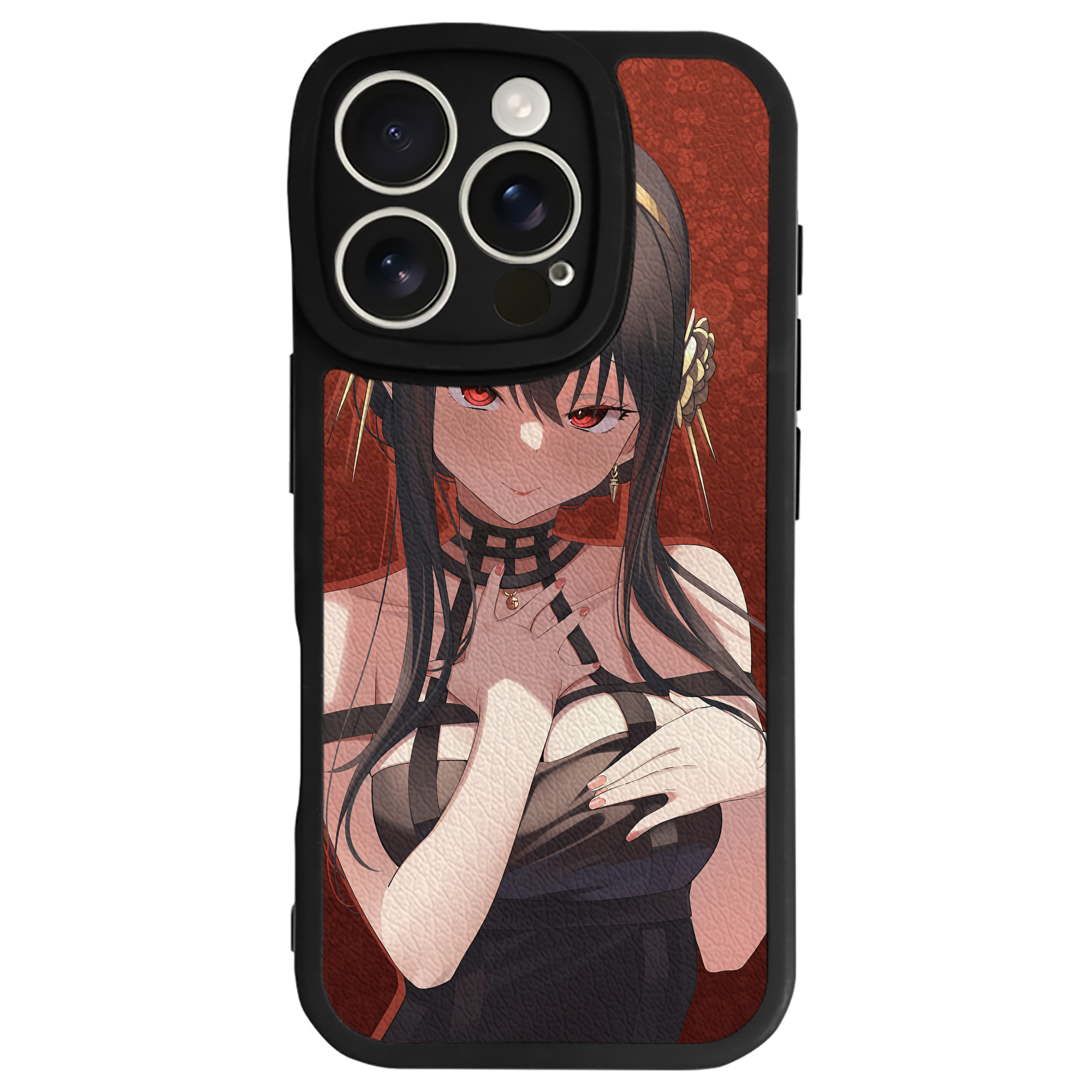（画像用） SPY×FAMILY间谍家家酒 【iPhone 16シリーズ対応】シリコンスマホケース（レザー調） 材質：シリコン